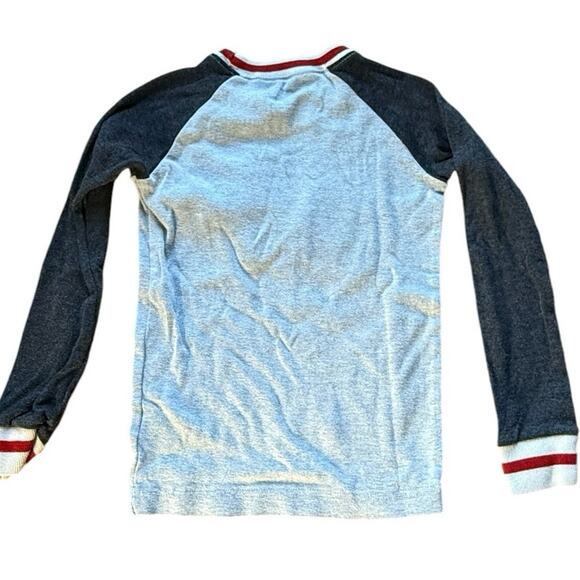 LazyOne Boys Gray/Red Moose Long Sleeve/Pants Pajama Set - 8 - Picture 3 of 9